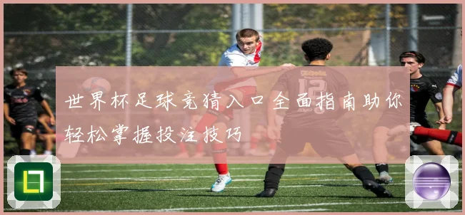 世界杯足球竞猜入口全面指南助你轻松掌握投注技巧